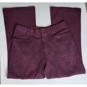 Vintage Levis Sportswear Knits Mens Maroon Knit Pants